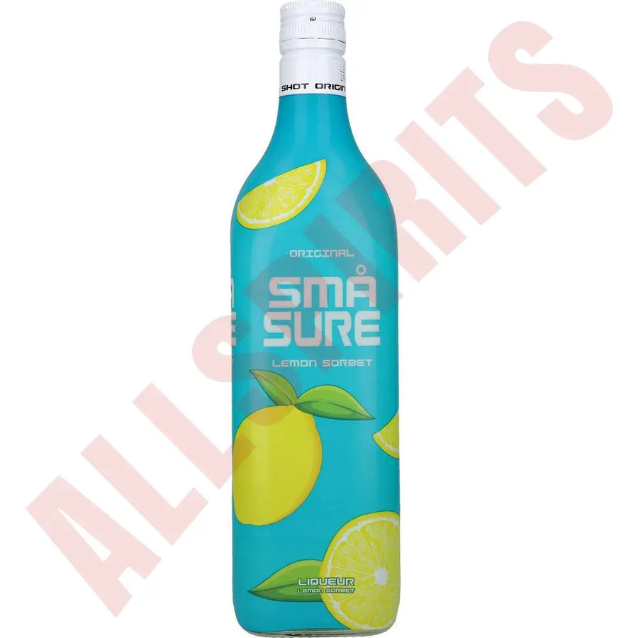 Smĺ Sure Lemon Sorbet 16,4% 1 ltr. - AllSpirits