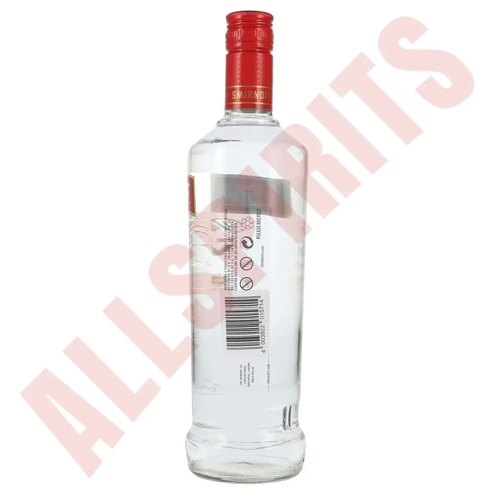 Smirnoff Vodka red label 37,5% 0,7 ltr. - AllSpirits