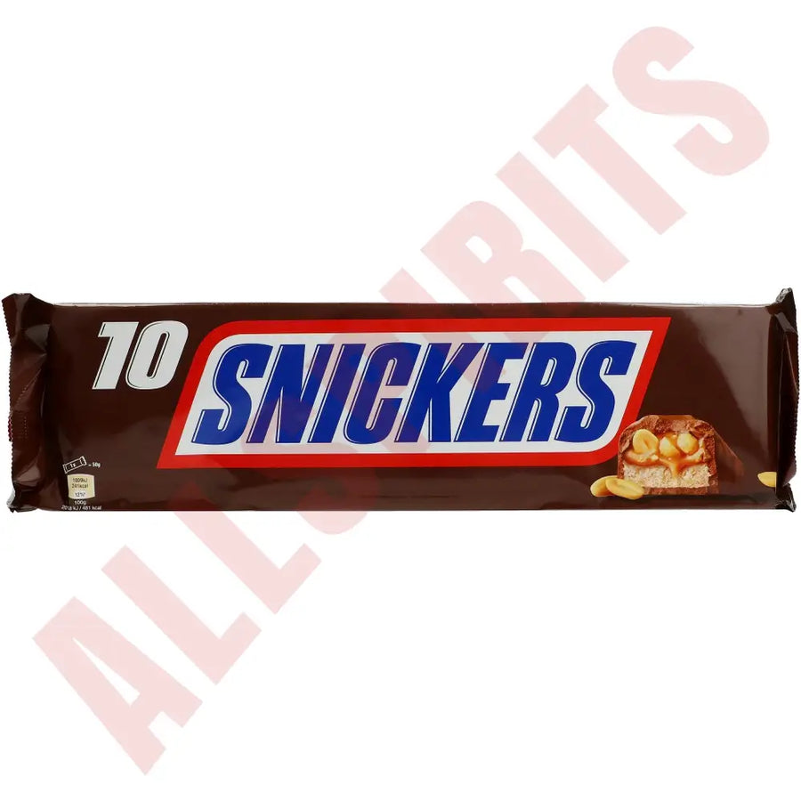 Snicker´s Riegel 10er 500g - AllSpirits