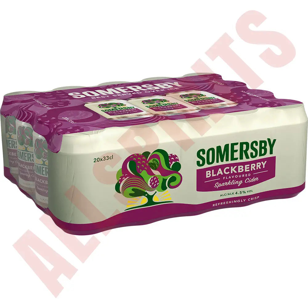 Somersby Blackberry 4 5% 20X0 33L Zzgl. Dpg Pfand Cider