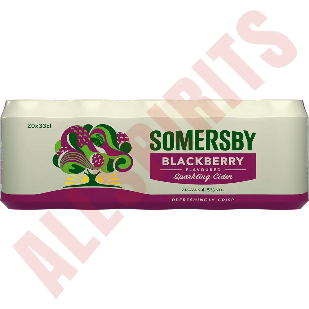 Somersby Blackberry 4 5% 20X0 33L Zzgl. Dpg Pfand Cider