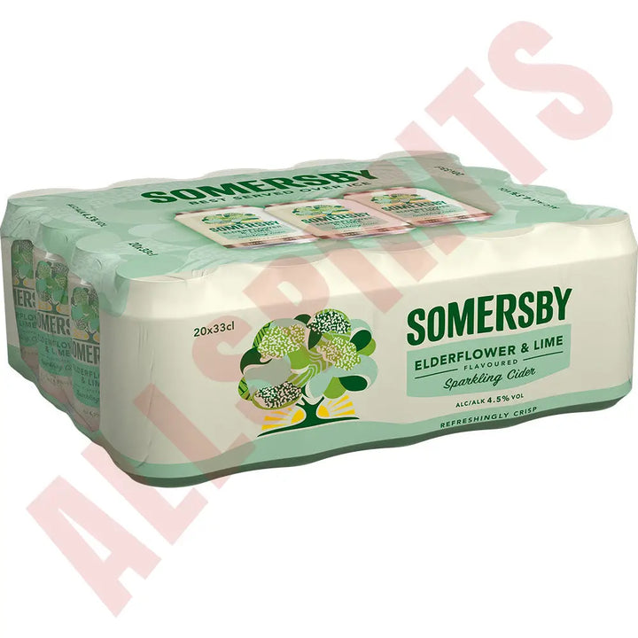 Somersby Eldeflower & Lime 4 5% 20X0 33L Zzgl. Dpg Pfand Cider