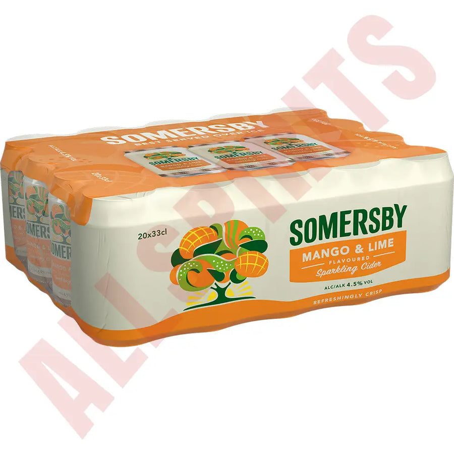 Somersby Mango & Lime 4 5% 20X0 33L Zzgl. Dpg Pfand Cider