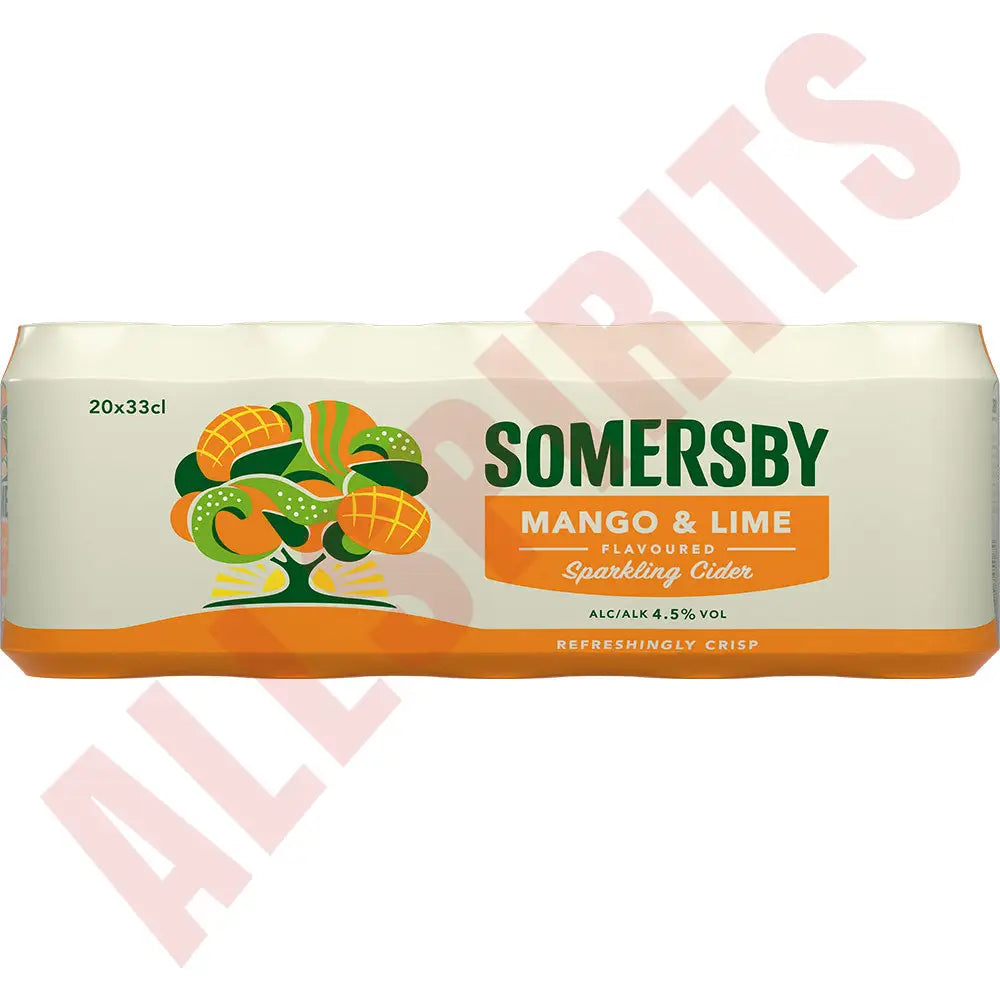 Somersby Mango & Lime 4 5% 20X0 33L Zzgl. Dpg Pfand Cider