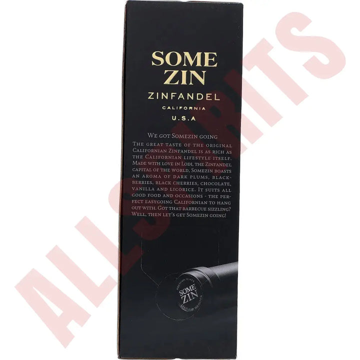 SomeZin Zinfandel 14% 3 ltr - AllSpirits