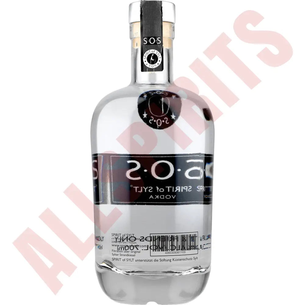 SOS Spirit of Sylt Premium Vodka 41% 0,7 ltr. (RB) - AllSpirits