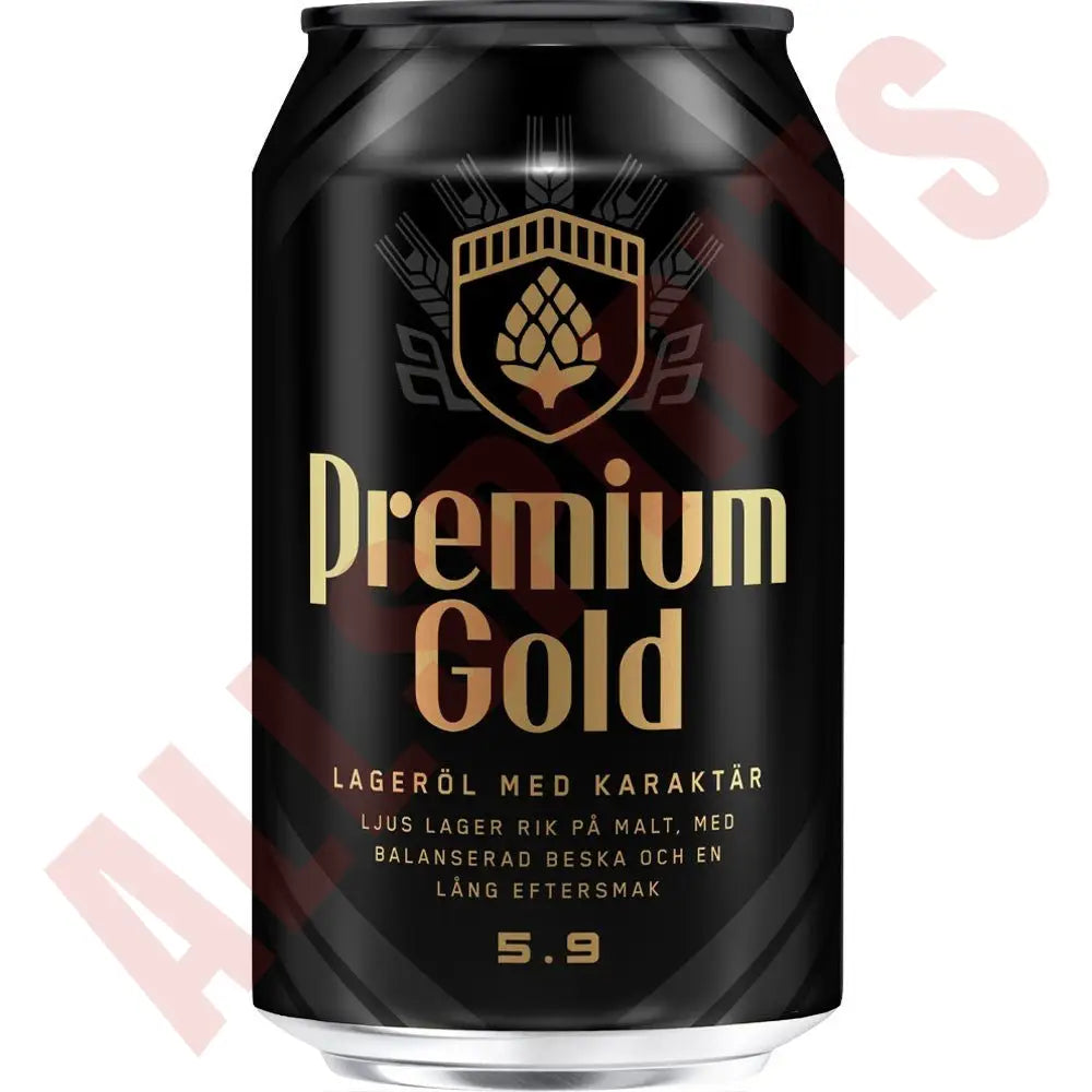 Spendrups Premium Gold 5,9% 24x 0,33 ltr. zzgl. DPG Pfand - AllSpirits