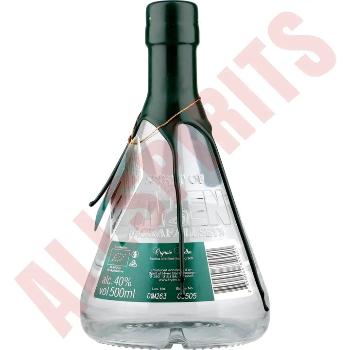 Spirit of Havn Organic Vodka 40% 0,5 ltr. BIO - AllSpirits