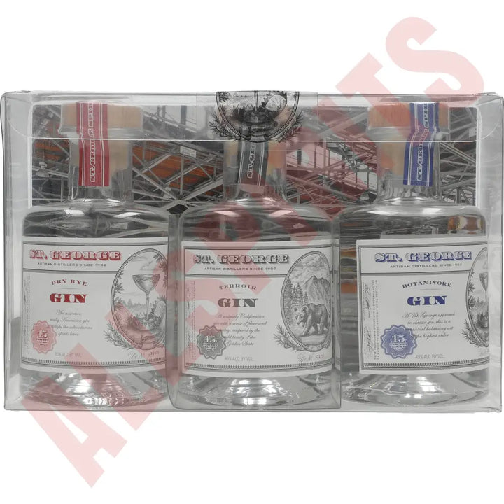 St. George Combo Gin Set 3x0,2L -US- 45% - AllSpirits