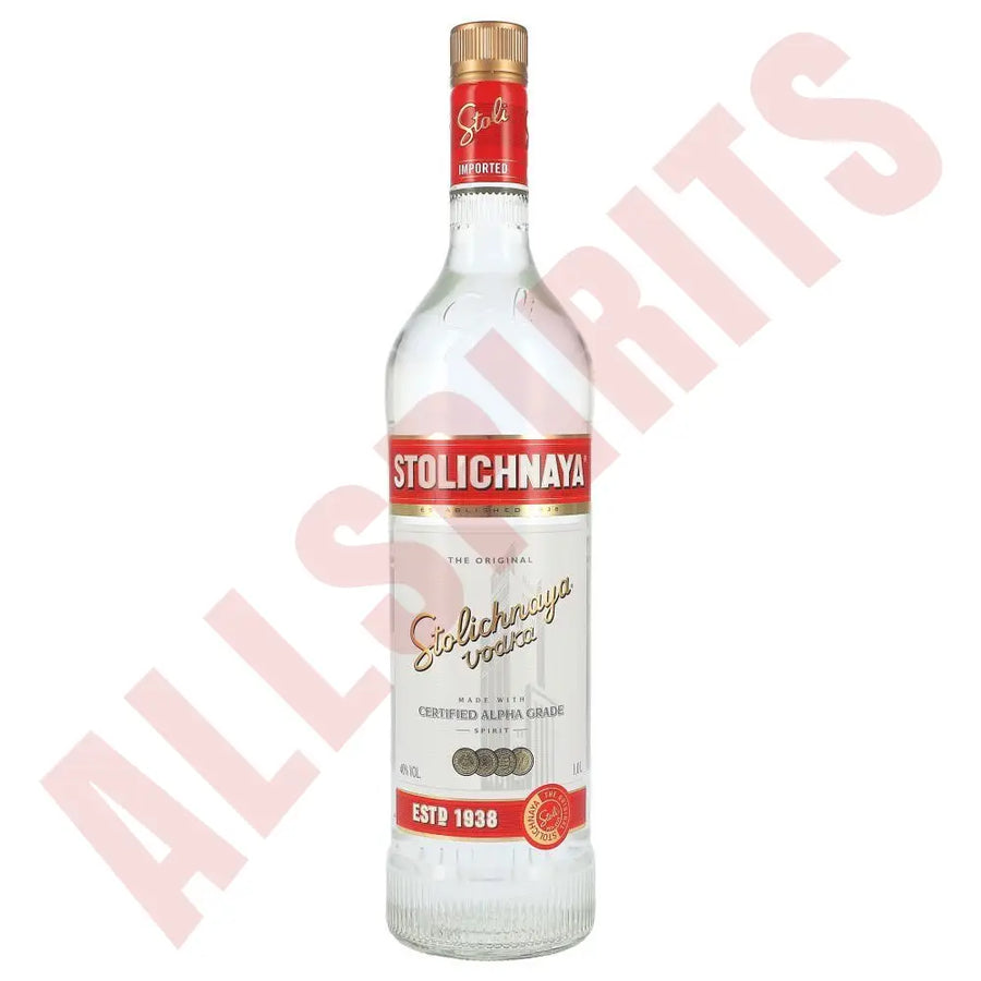 Stolichnaya Premium Vodka 40% 1 ltr. - AllSpirits