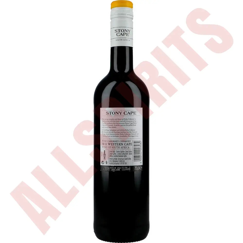 Stony Cape Ruby Cabernet Cinsault 13 % 0,75 ltr. - AllSpirits