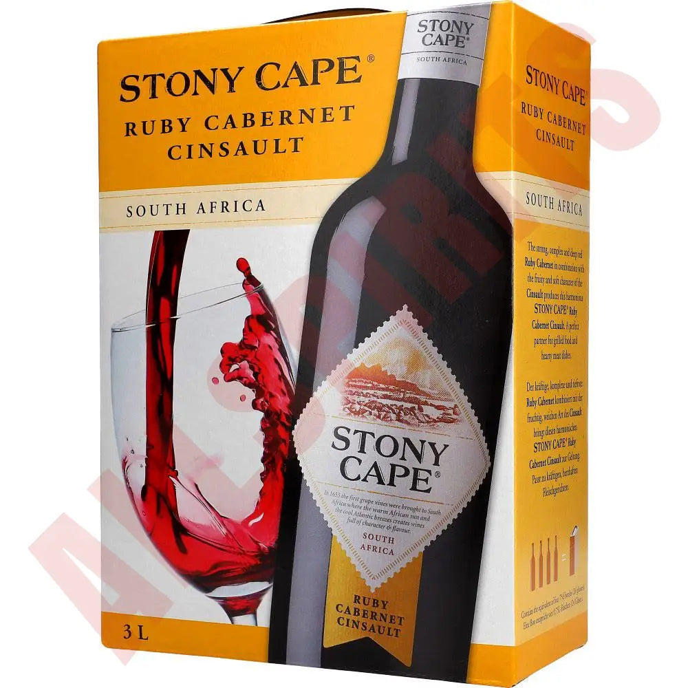 Stony Cape Ruby Cabernet Cinsault 13% 3 ltr - AllSpirits