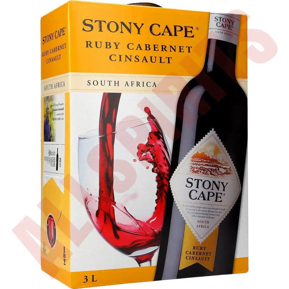 Stony Cape Ruby Cabernet Cinsault 13% 3 ltr - AllSpirits