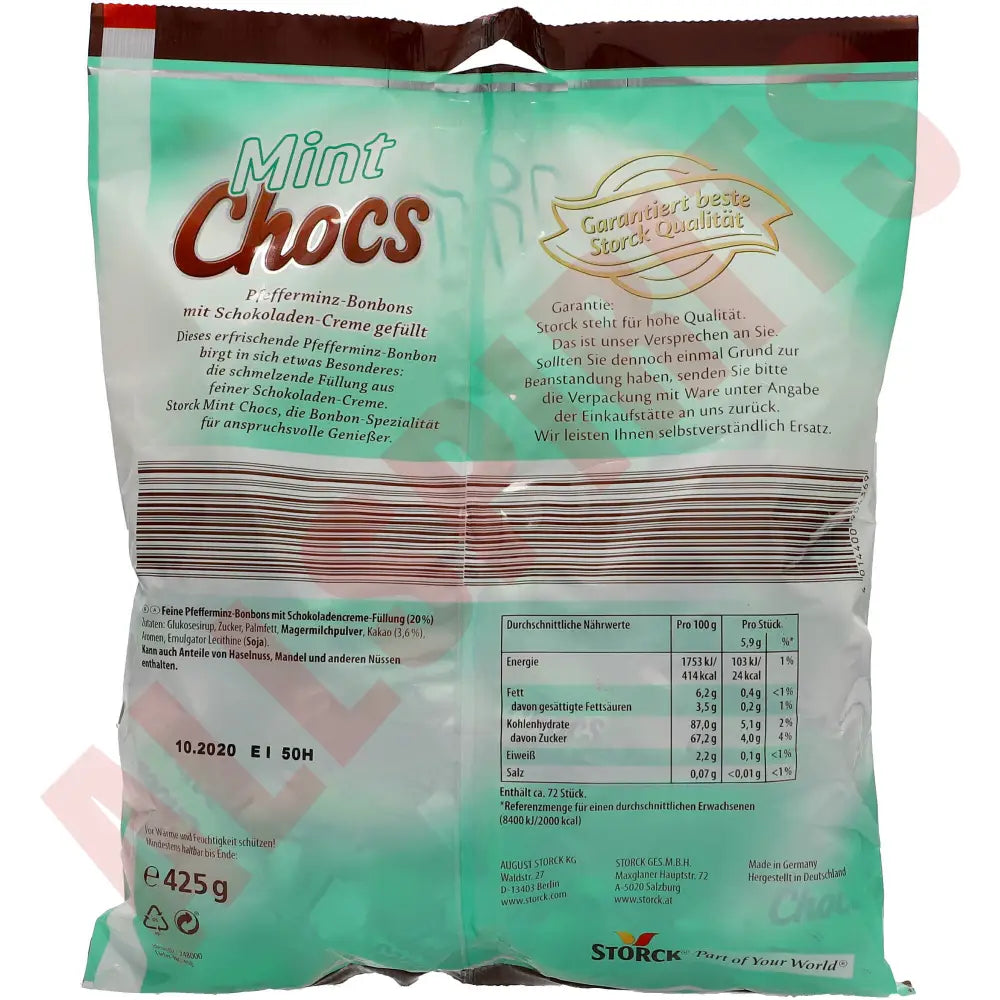 Storck Mint Chocs 425g - AllSpirits