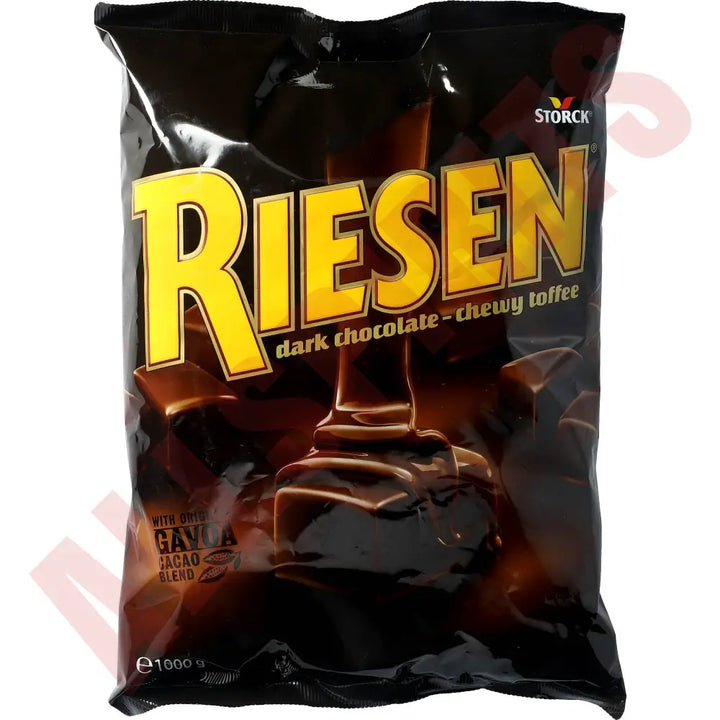 Storck Riesen – Dunkle Schokolade – Weichkaramell 1kg - AllSpirits