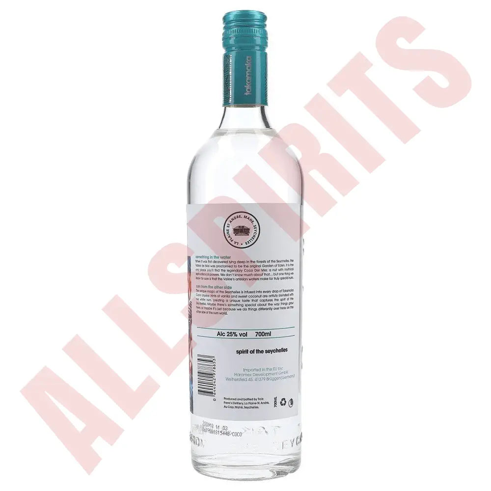 Takamaka Coco 25% 0,7 ltr. - AllSpirits