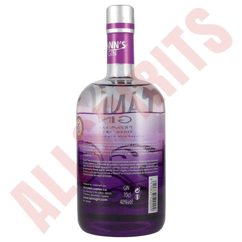 Tanns Gin 0,7L 40% - AllSpirits