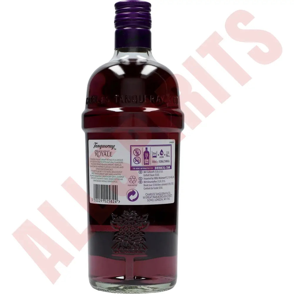 Tanqueray Blackcurrant Royale 41.3% 0,7 ltr. - AllSpirits