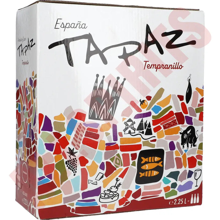 Tapaz Tempranillo 14% 2,25L BIB - AllSpirits