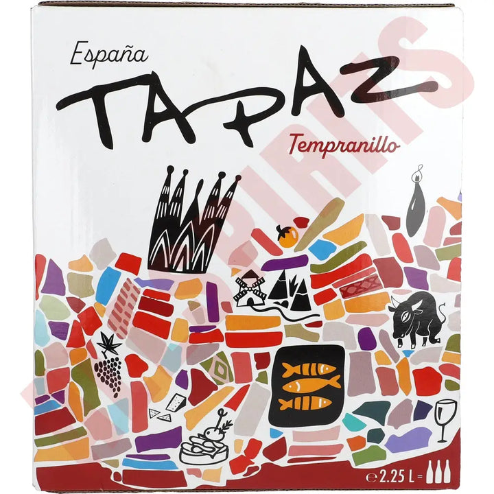 Tapaz Tempranillo 14% 2,25L BIB - AllSpirits