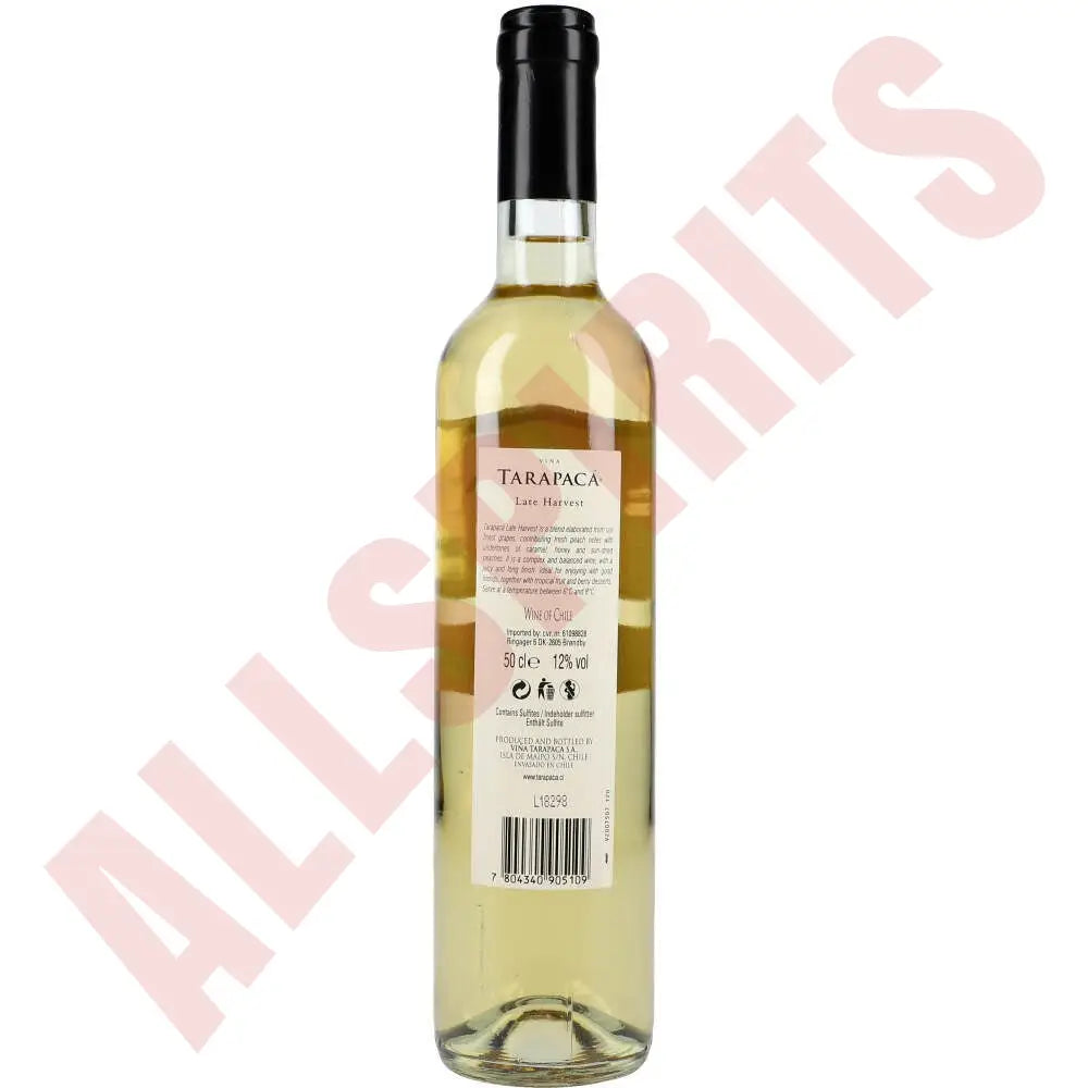 Tarapaca Late Harvest Sau/Blanc 12% 0,5 ltr. - AllSpirits