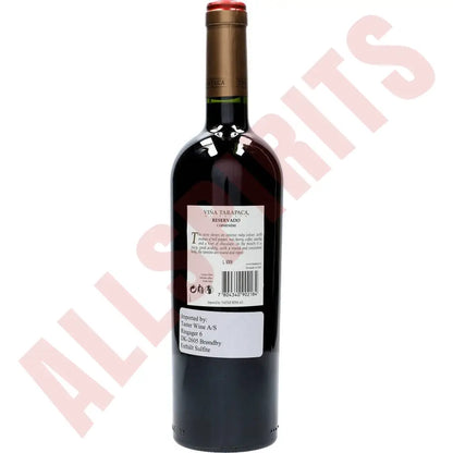 Tarapaca Reservado Carmenere 13,5% 0,75 ltr. - AllSpirits