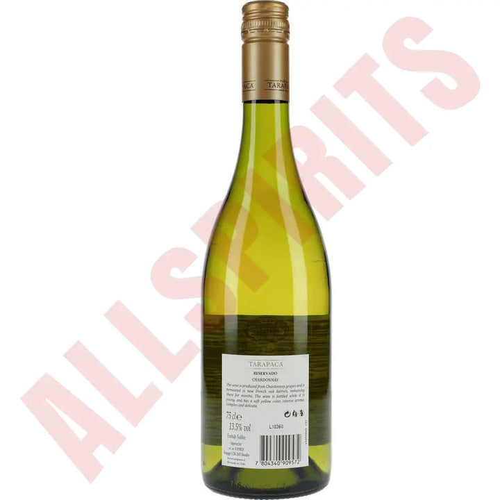 Tarapaca Reservado Chardonnay 12,5% 0,75 ltr. - AllSpirits