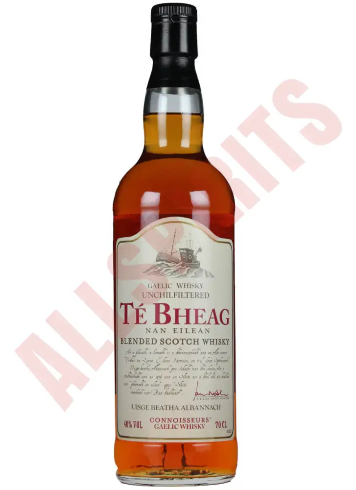 Te Bheag Unchilfiltered Whisky 40% 0,7l - AllSpirits