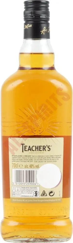 Teacher Highland Cream 40 % 0,7 ltr. - AllSpirits