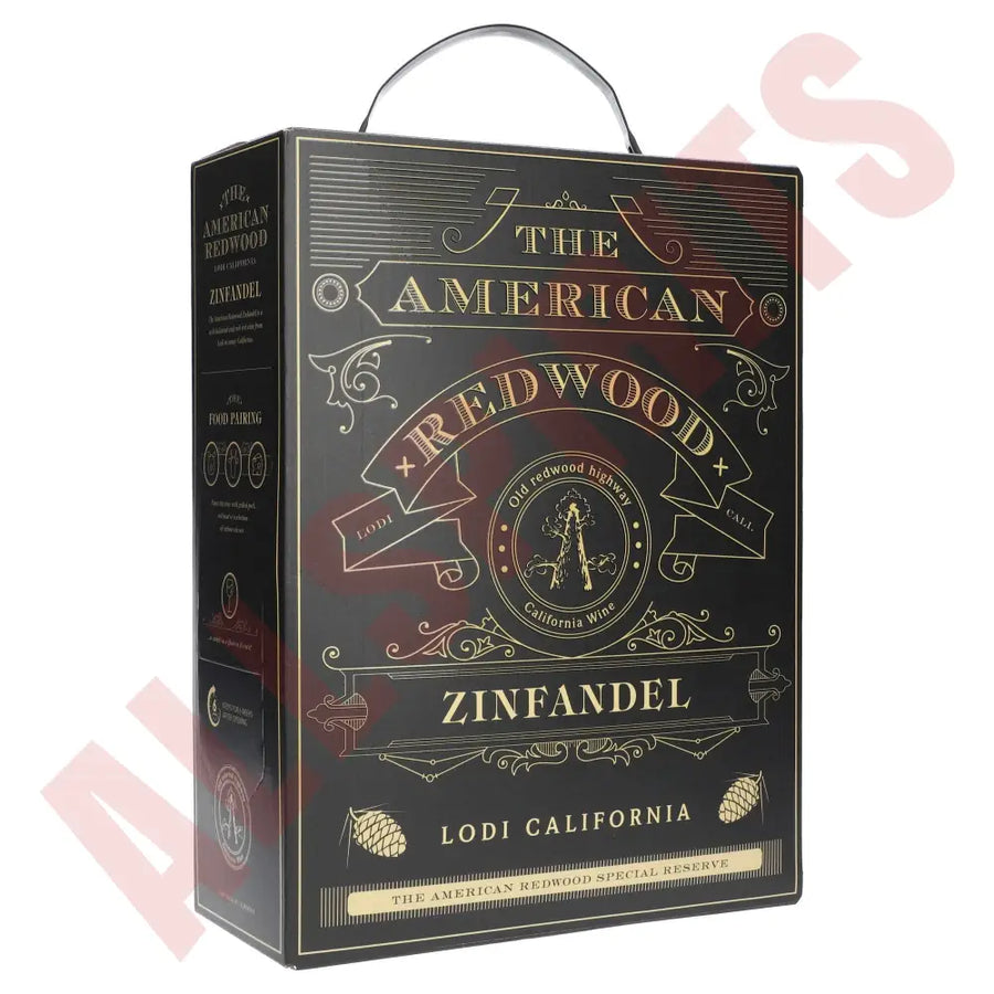 The American Redwood Zinfandel 14,5 % 3 ltr. - AllSpirits