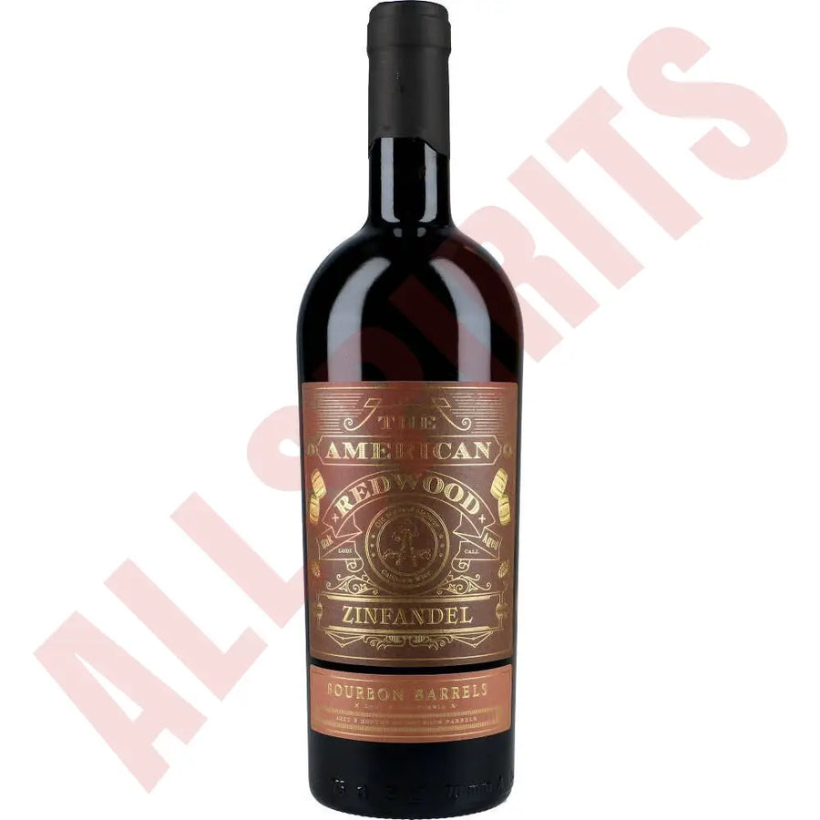 The American Redwood Zinfandel Bourbon Barrels 15% 0,75 ltr. - AllSpirits