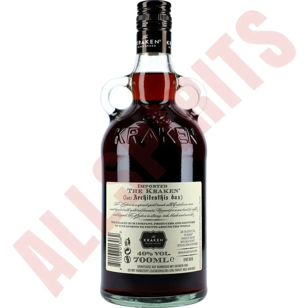 The Kraken Black Spiced Rum 40% 0,7 ltr. - AllSpirits