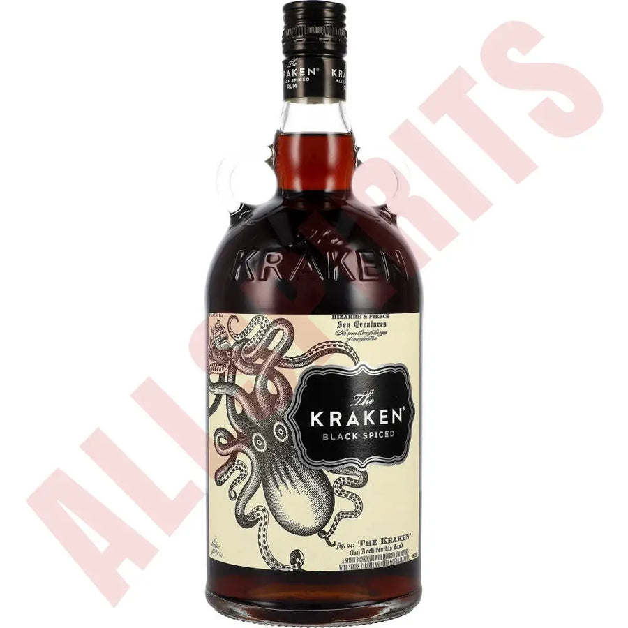 The Kraken Black Spiced Rum 40% 1 ltr. - AllSpirits