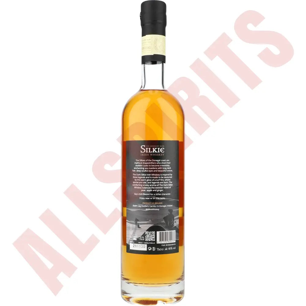 The Legendary Silkie Dark Blended Irish Whiskey Non Chill Filtered 46% 0,7l - AllSpirits