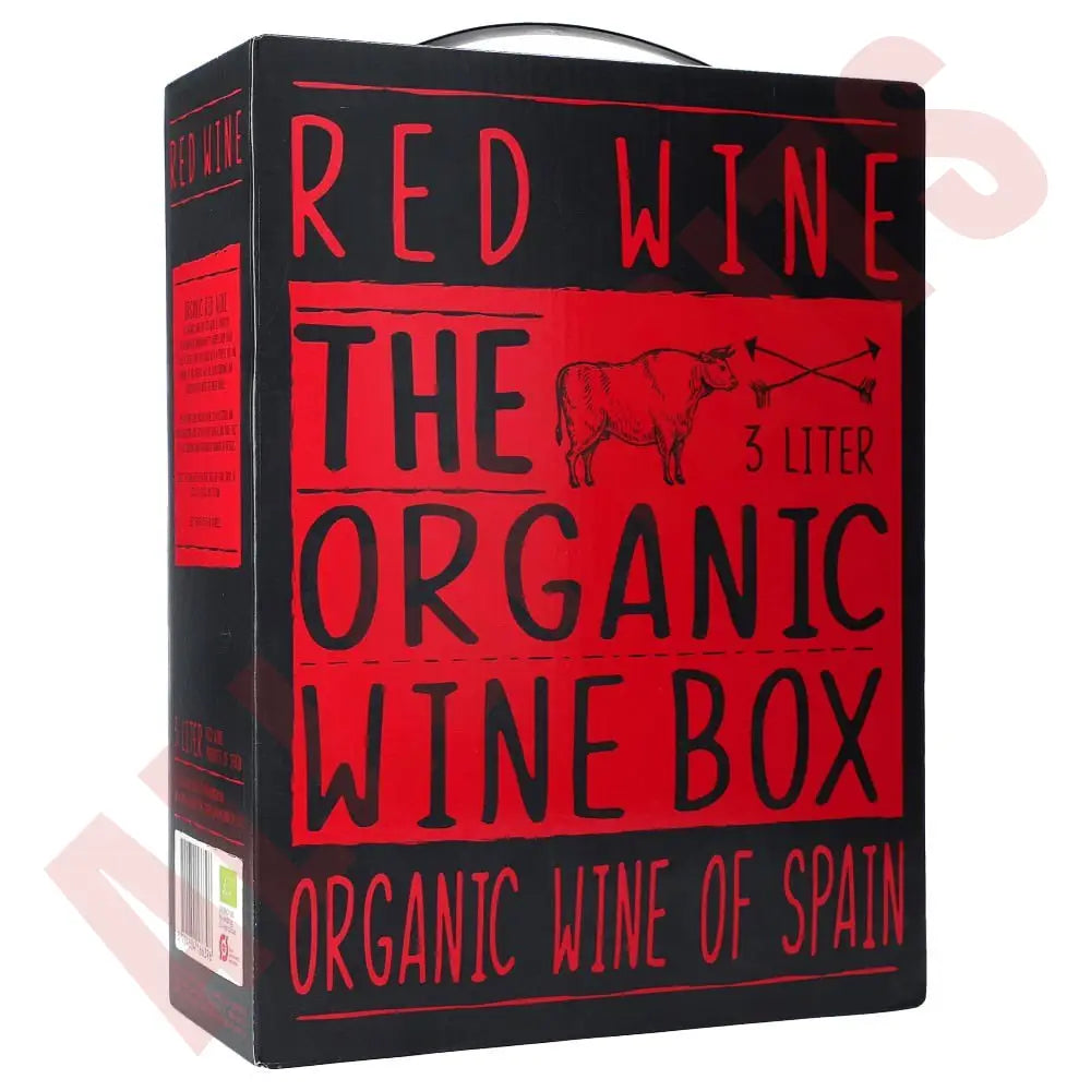 The Organic Wine Box Red 14 % 3 ltr. - AllSpirits