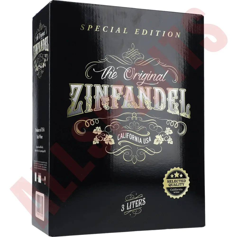 The Original Zinfandel Black Version 14 5% 3L Bib Wein & Sekt