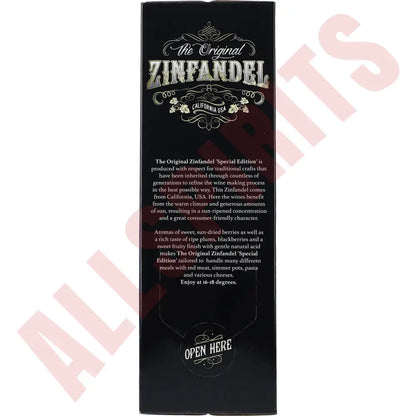 The Original Zinfandel Black Version 14 5% 3L Bib Wein & Sekt