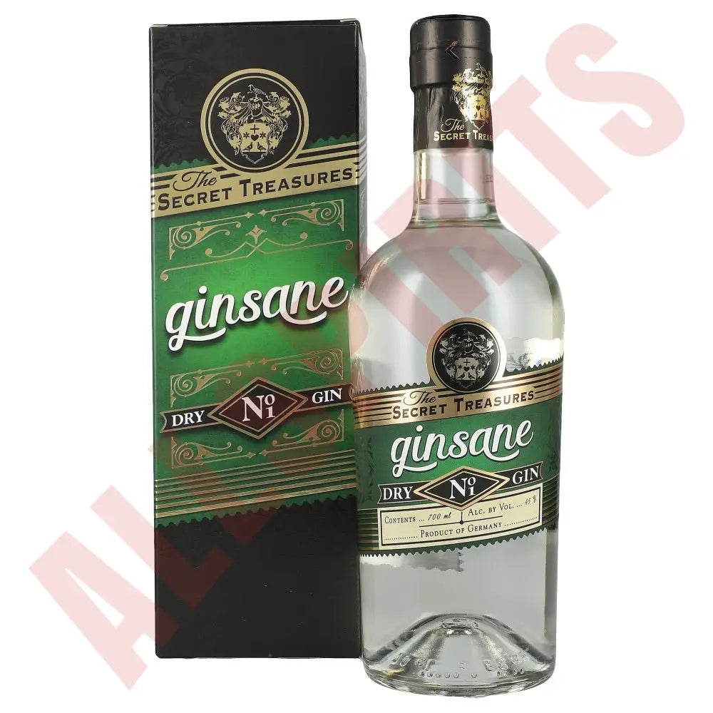 The Secret Treasures Ginsane Dry Gin 0,7L -GB- 45% - AllSpirits