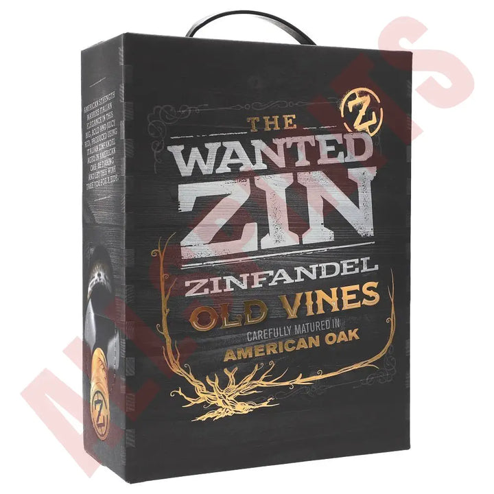 The Wanted Zin Zinfandel 14,5% 3 ltr. - AllSpirits