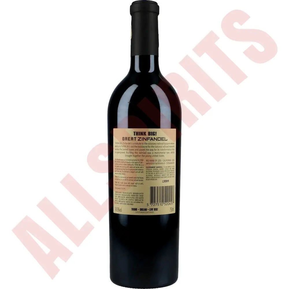 Think Big! The Big Zinfandel 14,5 % 0,75 ltr. - AllSpirits