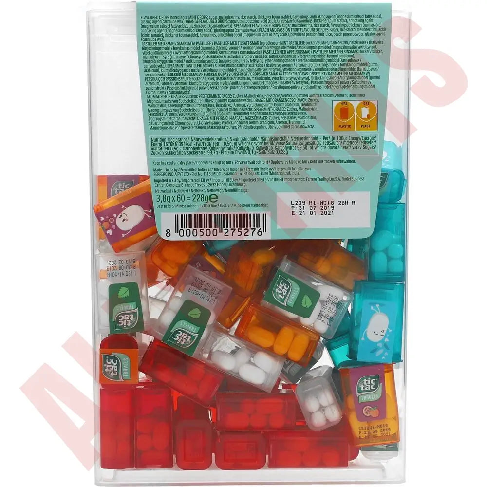 Tic Tac Mixed Box 228g - AllSpirits