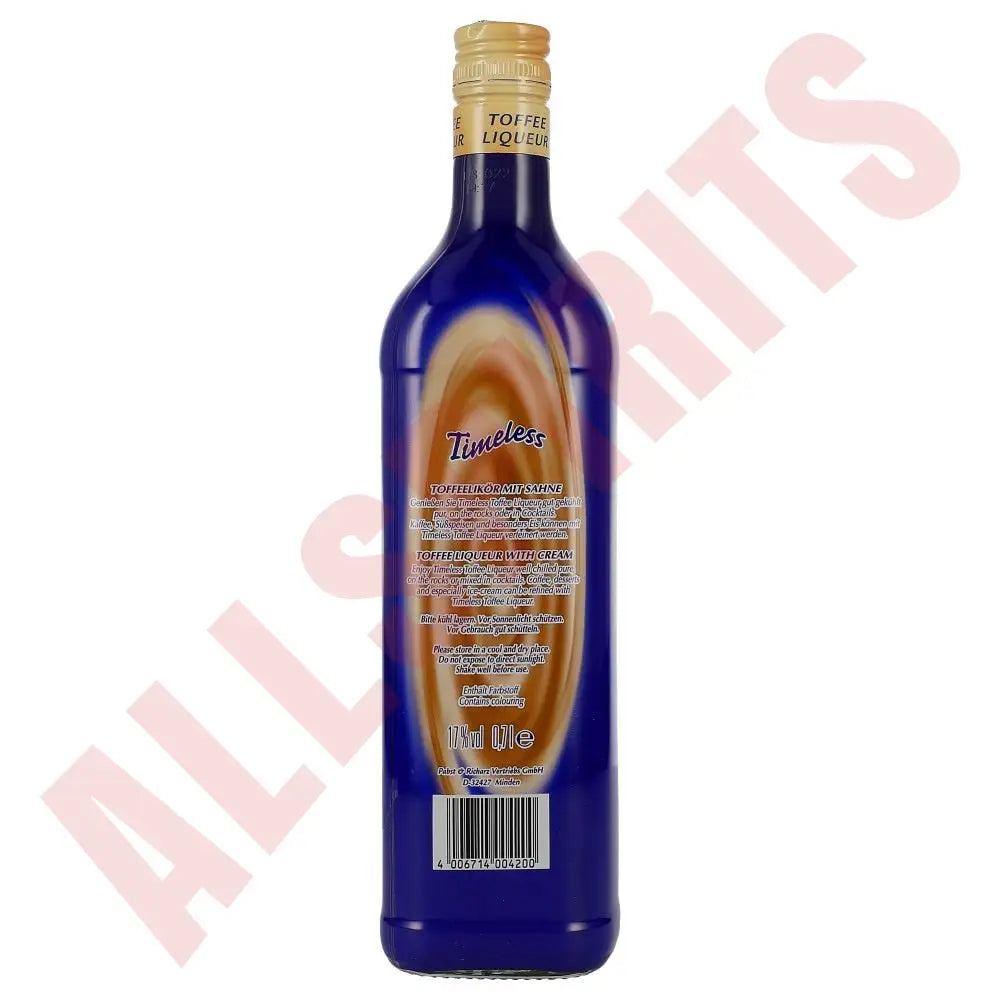 Timeless Toffee Liqueur 17% 0,7 ltr. - AllSpirits