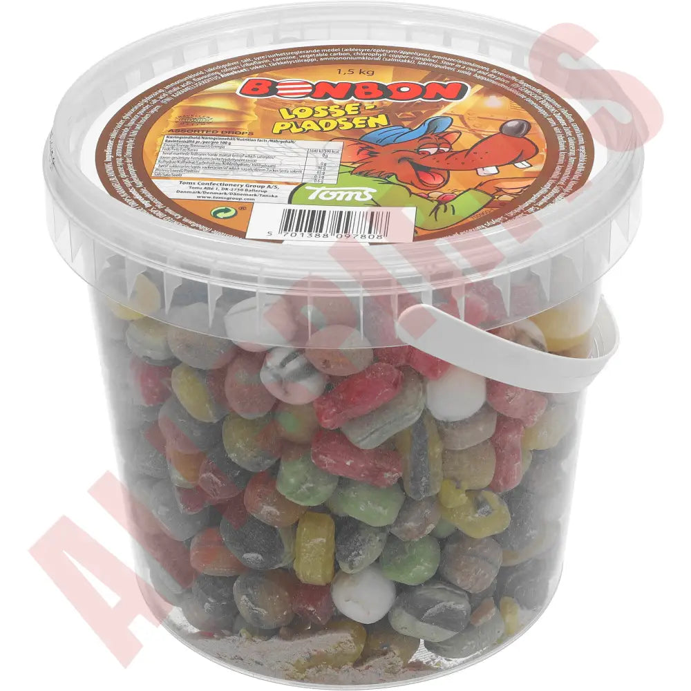 Toms Bonbon Lossepladsen 1,5kg - AllSpirits