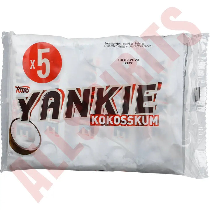 Toms Yankie Kokosskum 5x 40g - AllSpirits