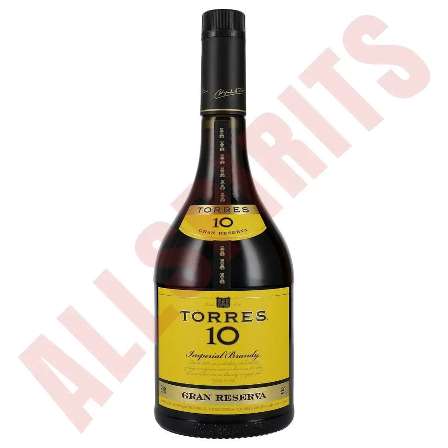 Torres 10 Gran Reserva 38% 1 ltr. - AllSpirits