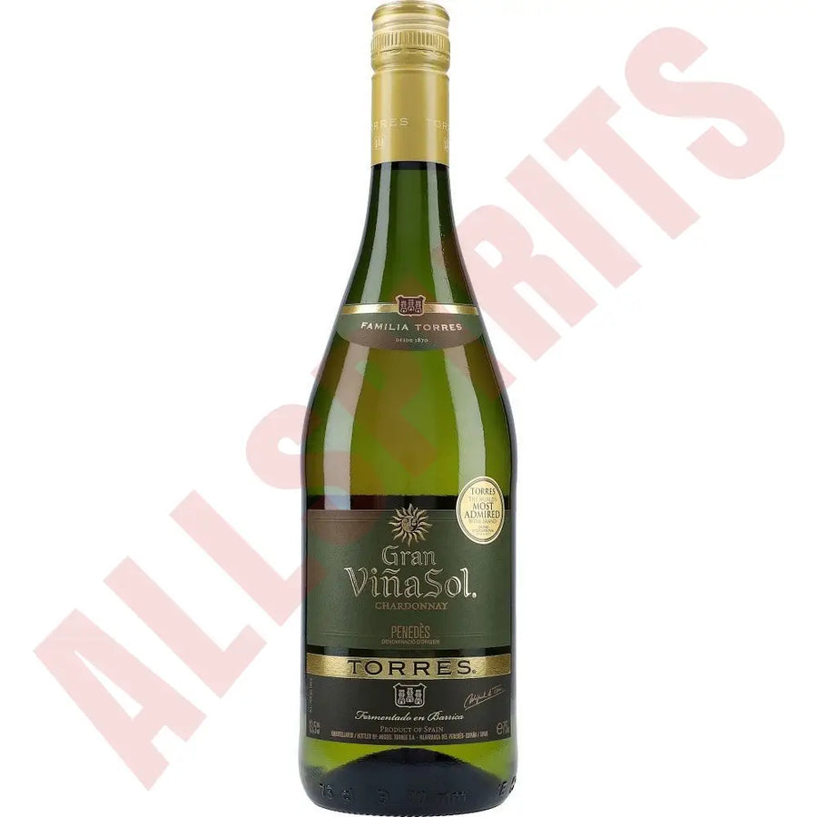 Torres Gran Viña Sol Chardonnay 13,5 % 0,75 ltr - AllSpirits