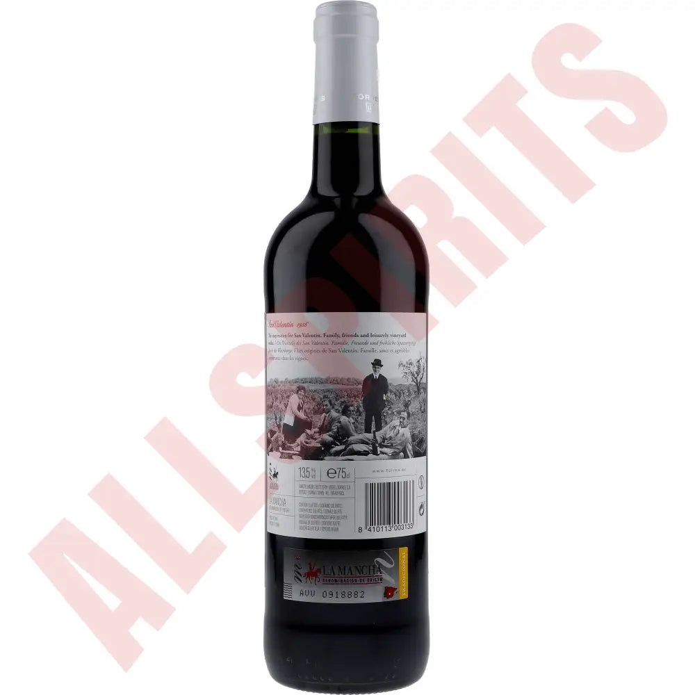 Torres San Valentin Tempranillo 13,5% 0,75 ltr - AllSpirits