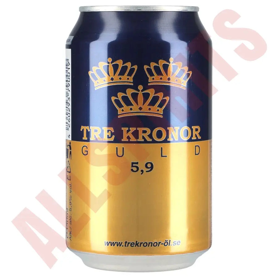 Tre Kronor Guld 5,9 % 24 x 0,33 l zzgl. DPG Pfand - AllSpirits