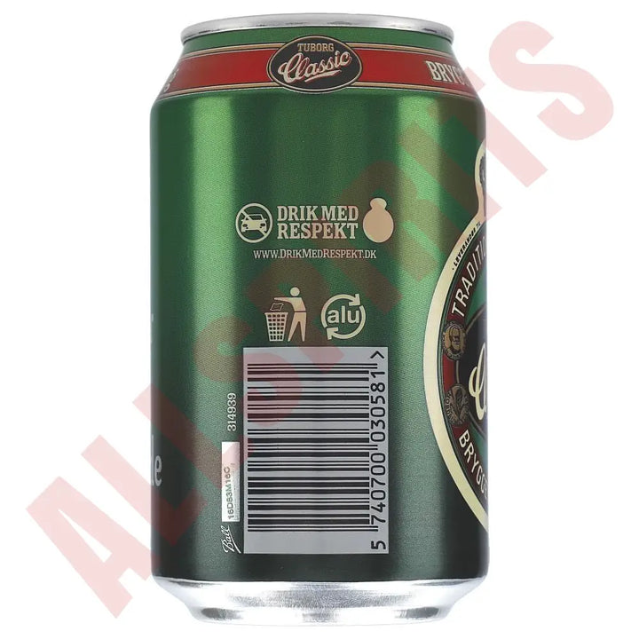 Tuborg Classic 4,6% 24x 0,33 ltr. zzgl. DPG Pfand - AllSpirits