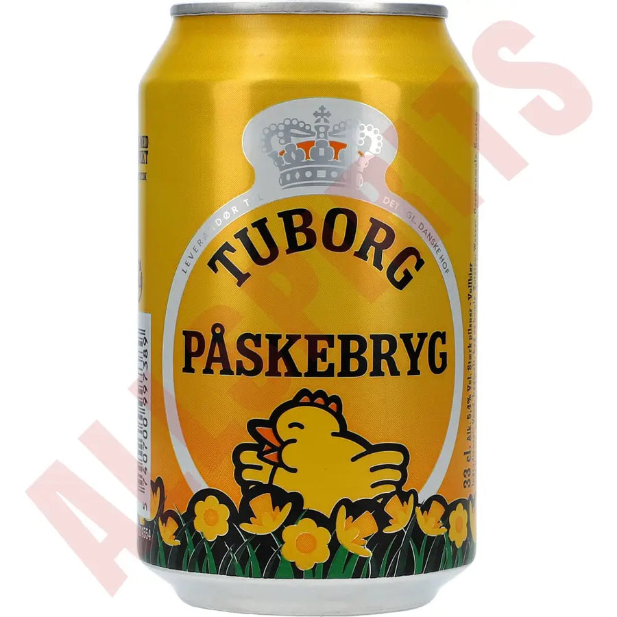 Tuborg Påskebryg ''Kylle Kylle'' 5,4% 24x 0,33 ltr zzgl. DPG Pfand - AllSpirits